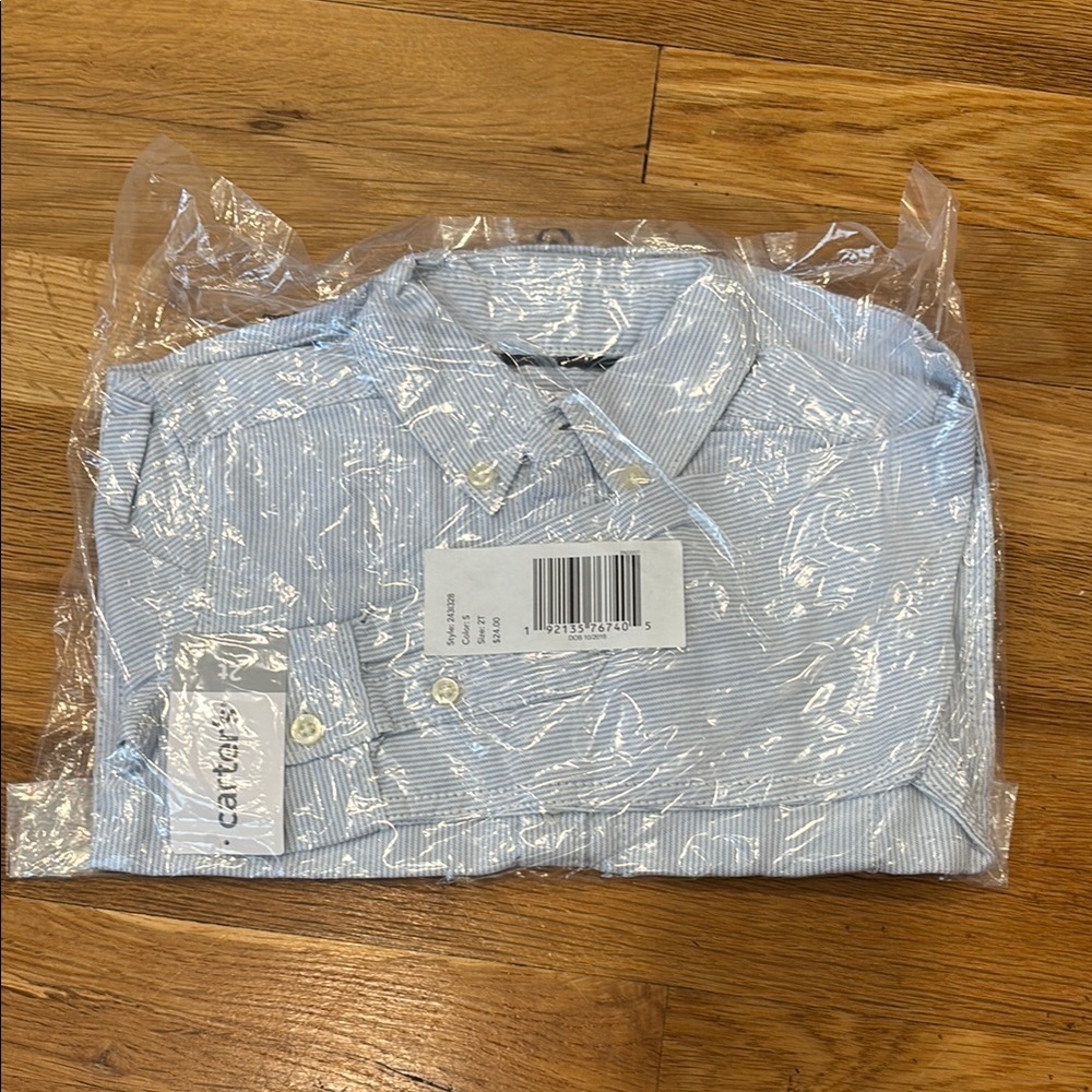 Carter's Blue Casual Button Down Shirt